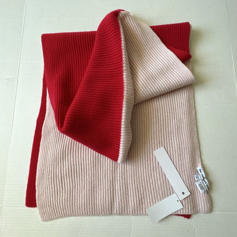The Cashmere Project Scarf Red 100%Cashmere - Picture 6 of 7
